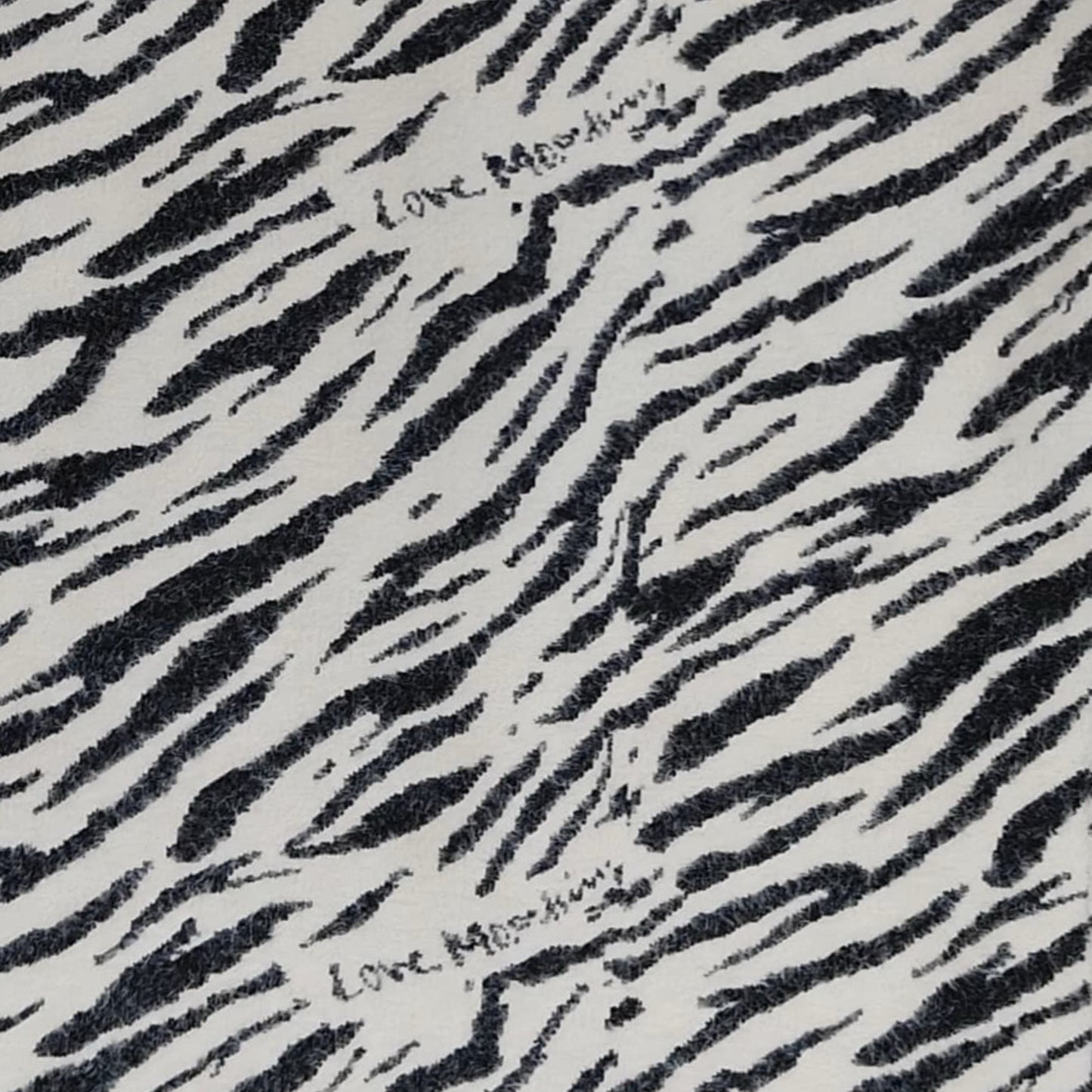 Women's Hooded Long Coat - Zebra (XL)