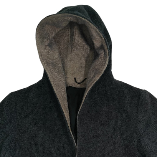 Men’s Hooded Coat - Dark Grey (M)