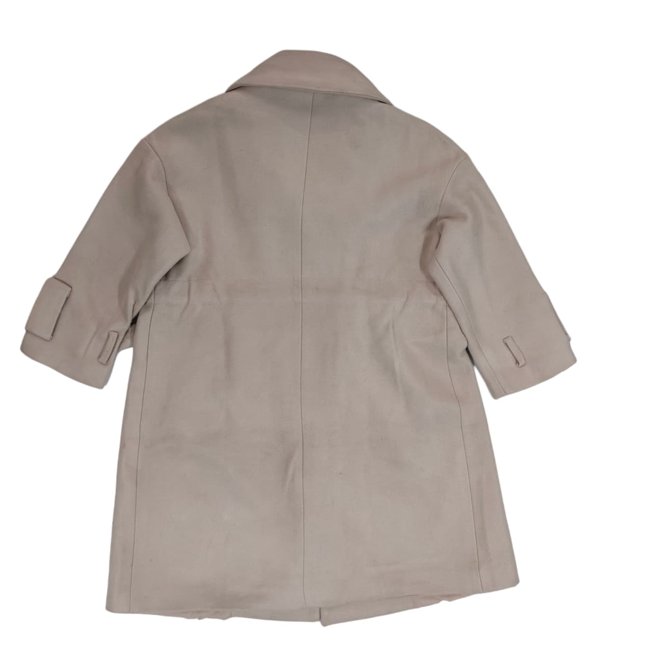 Women's Coat - Light Peach (M) Without Arm Belt