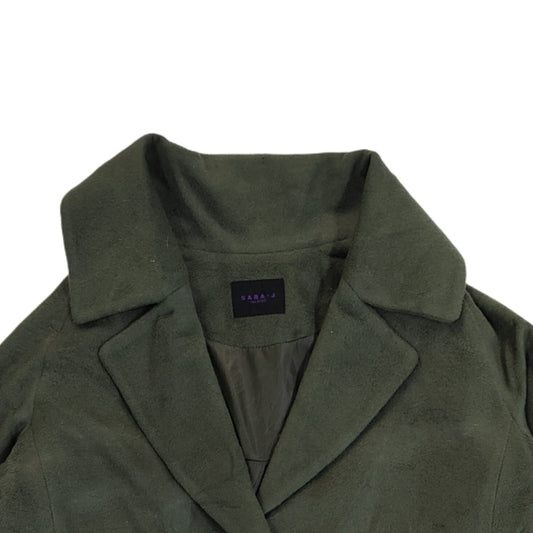 Women's Overcoat - Green (4XL)