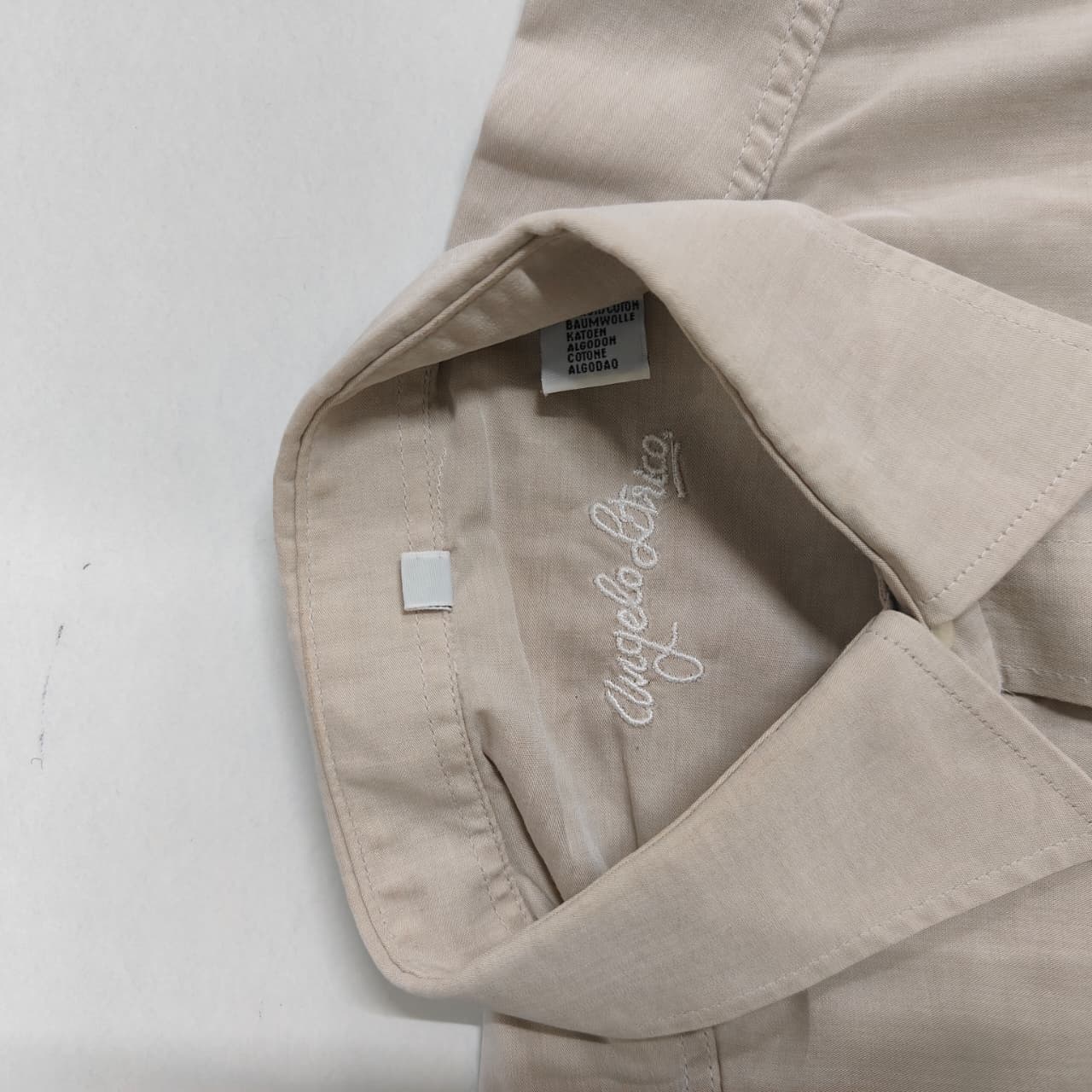 Angelo Litrico Men's Shirt- Beige(XL)