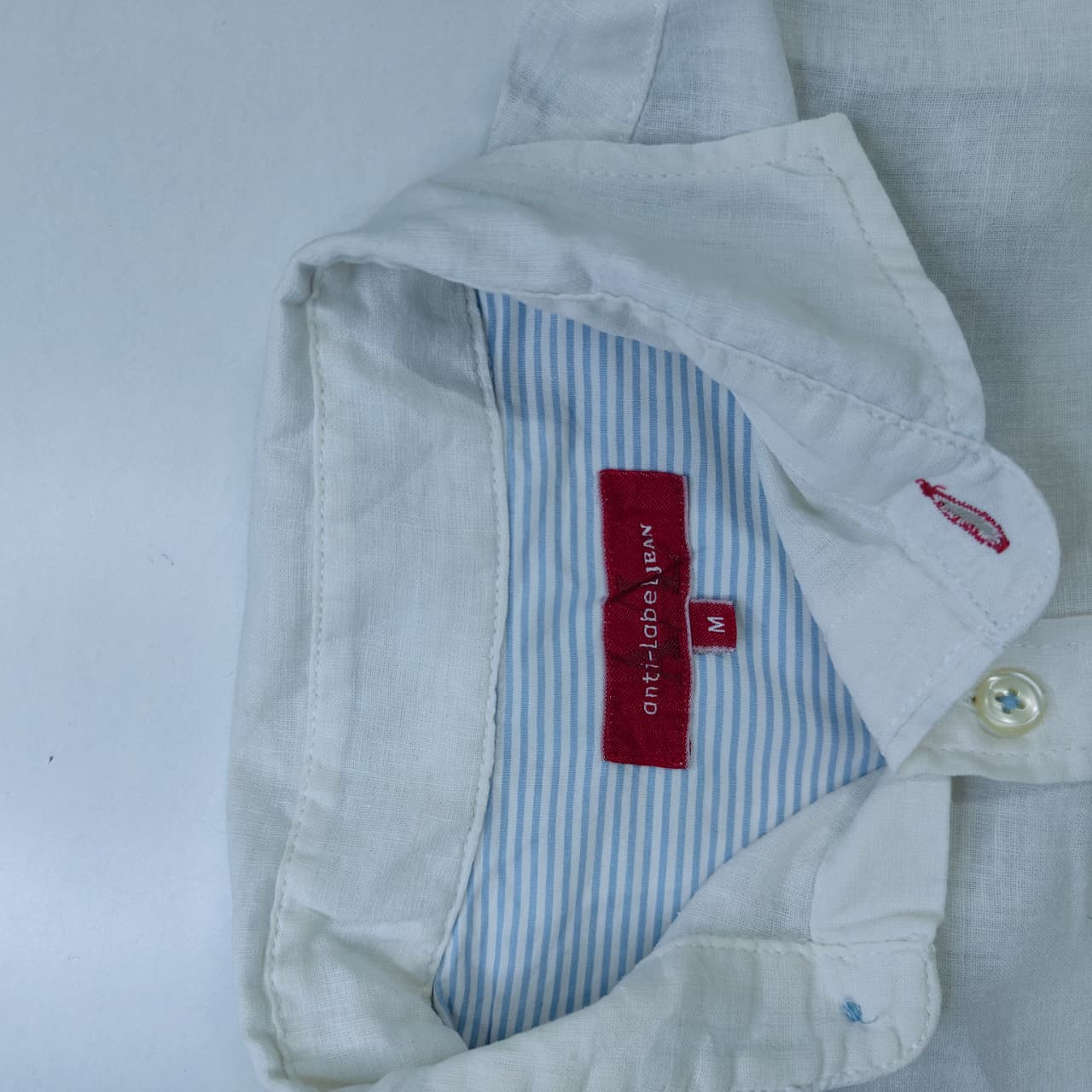 Anti Label Men's Shirt - White (S)