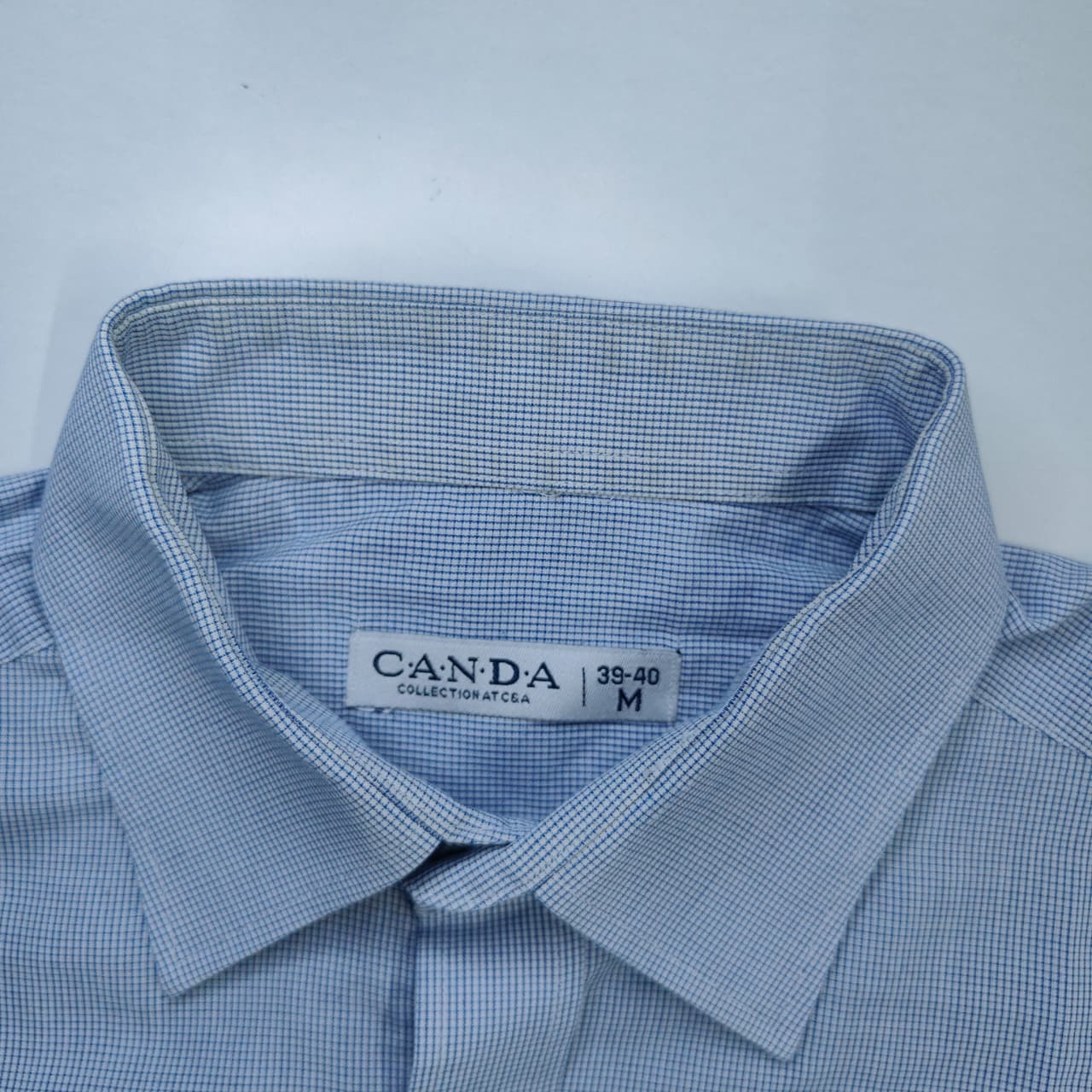 CANDA Men's Shirt - Sky Blue (XXL)