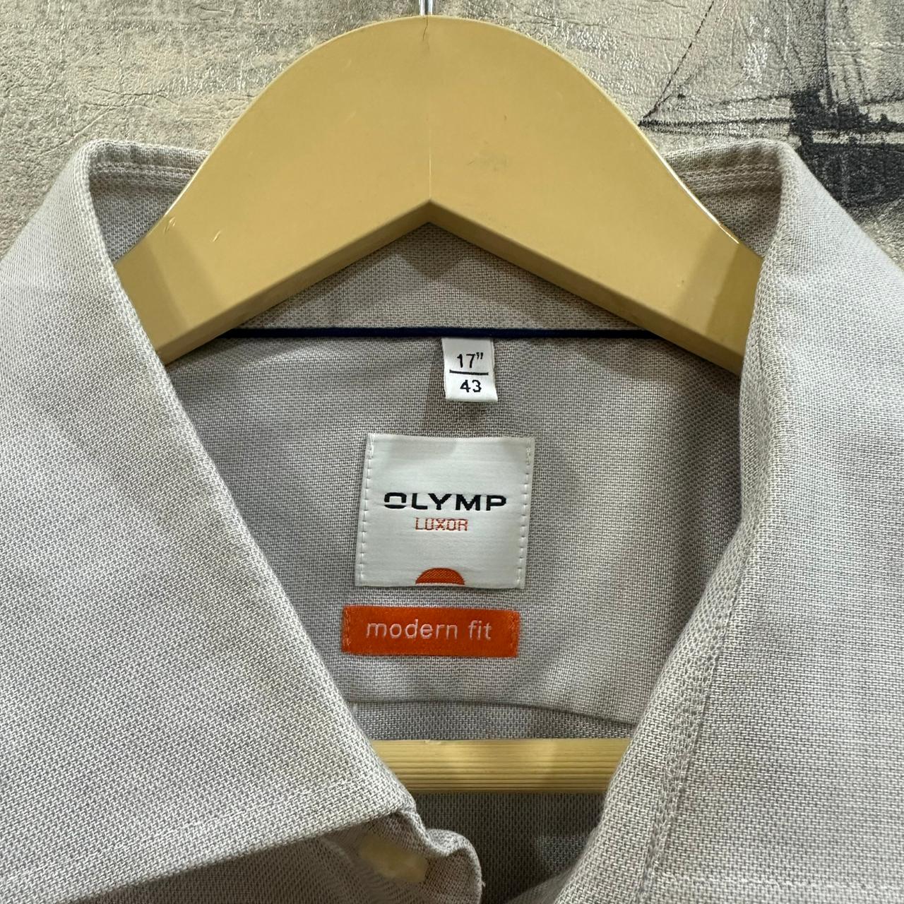 Olymp Men's Shirt - Light Grey (XL)