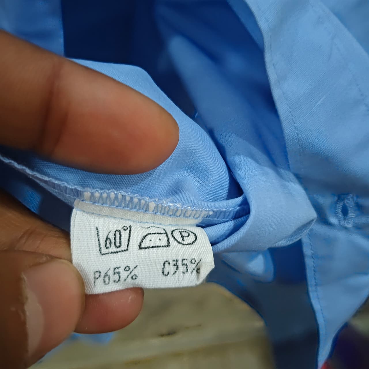 Men's Shirt - Sky Blue (5XL)
