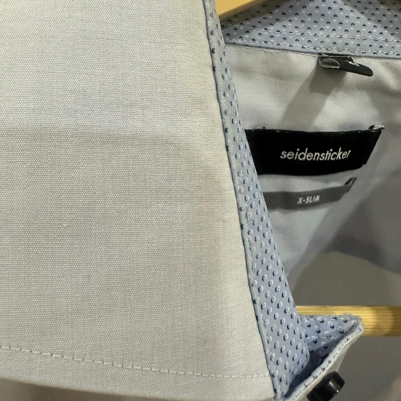 Seidensticker Men's Shirt - Sky Blue (L)