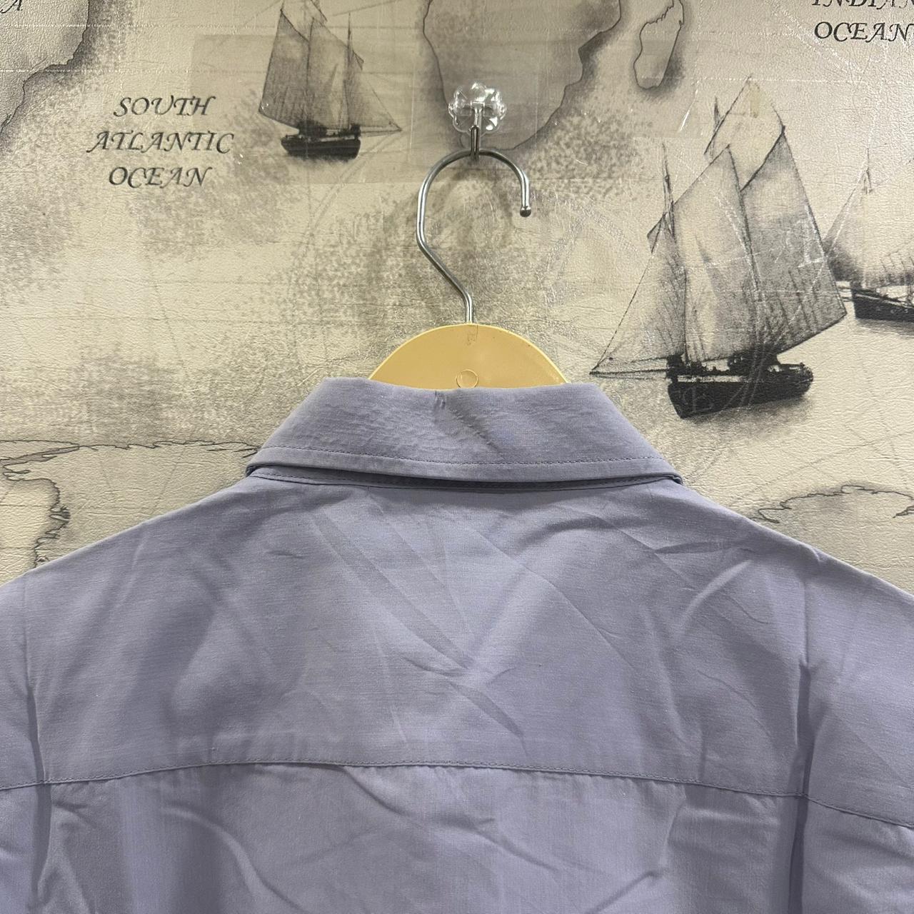 Men’s Shirt - Greyish Blue (4XL)
