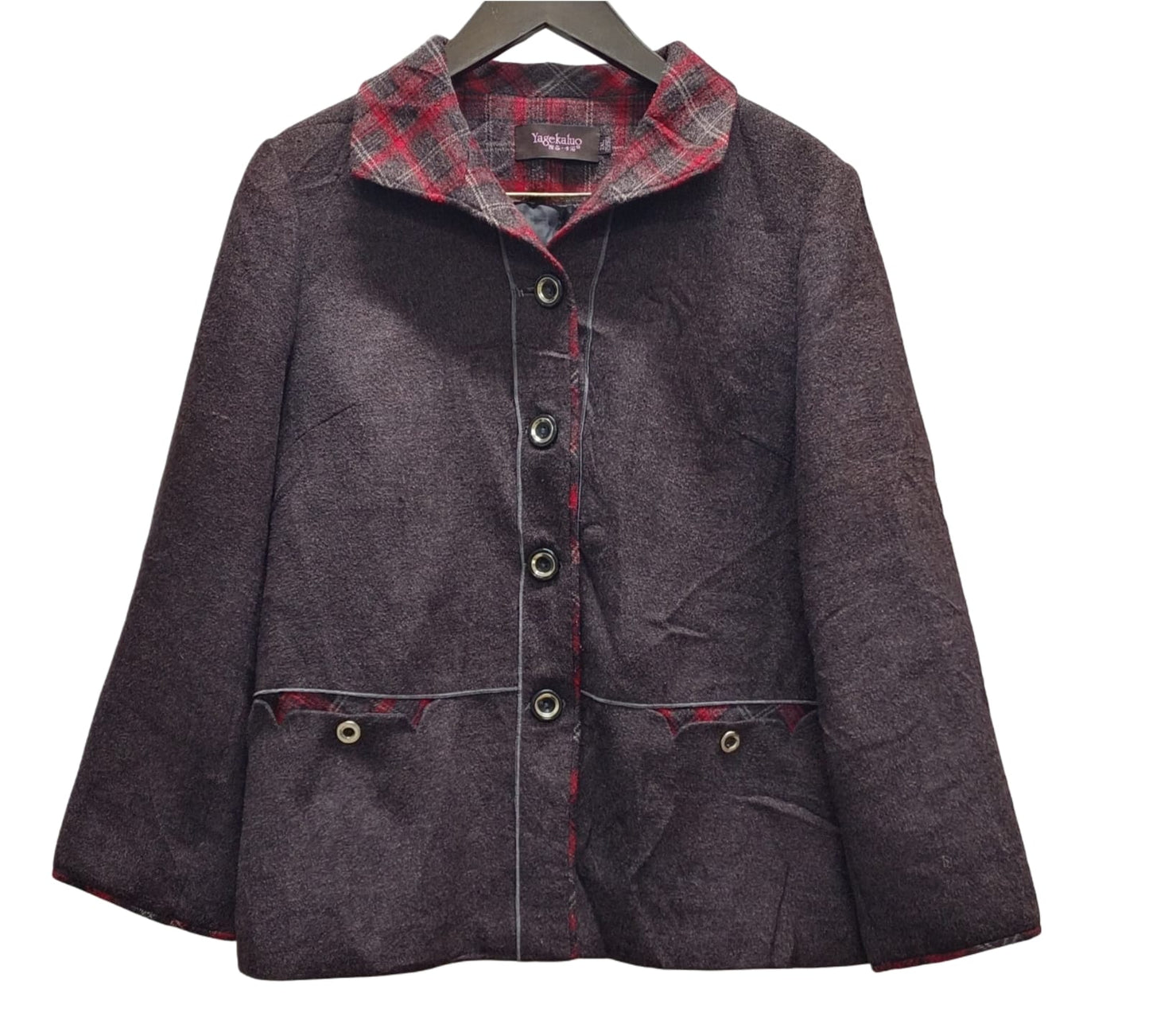 Women’s Coat - Wine (XL)