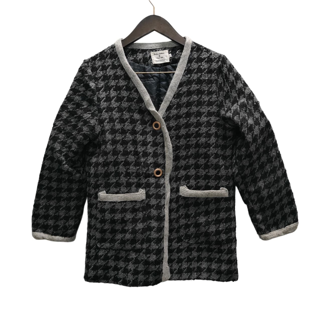 Women’s Shacket - Black & Grey (M)
