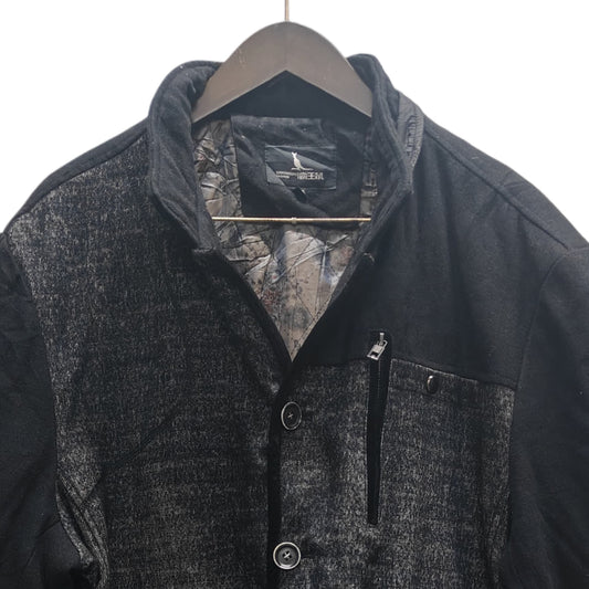 Men’s Jacket - Dark Grey & Black (3XL)