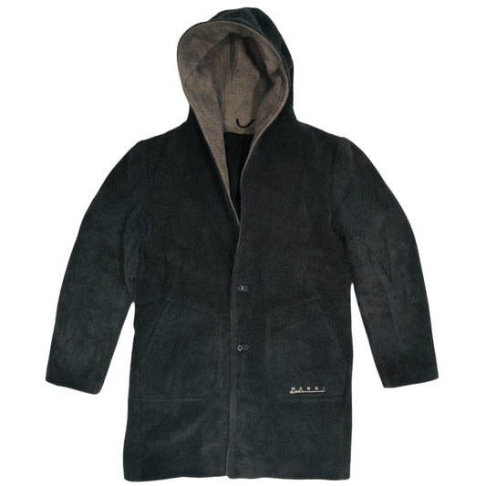 Men’s Hooded Coat - Dark Grey (M)