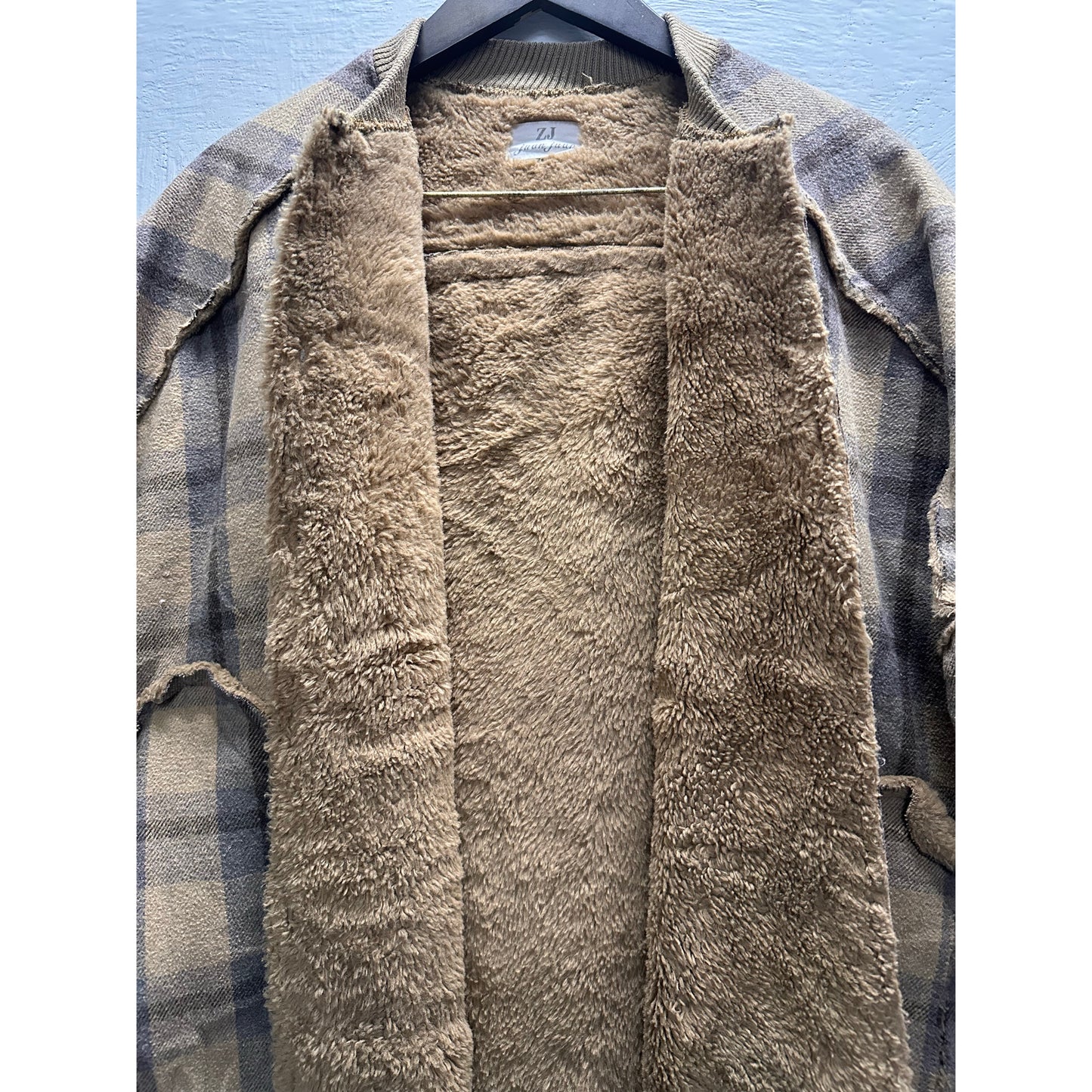 Women's Shrug - Brown Checkered (5XL)