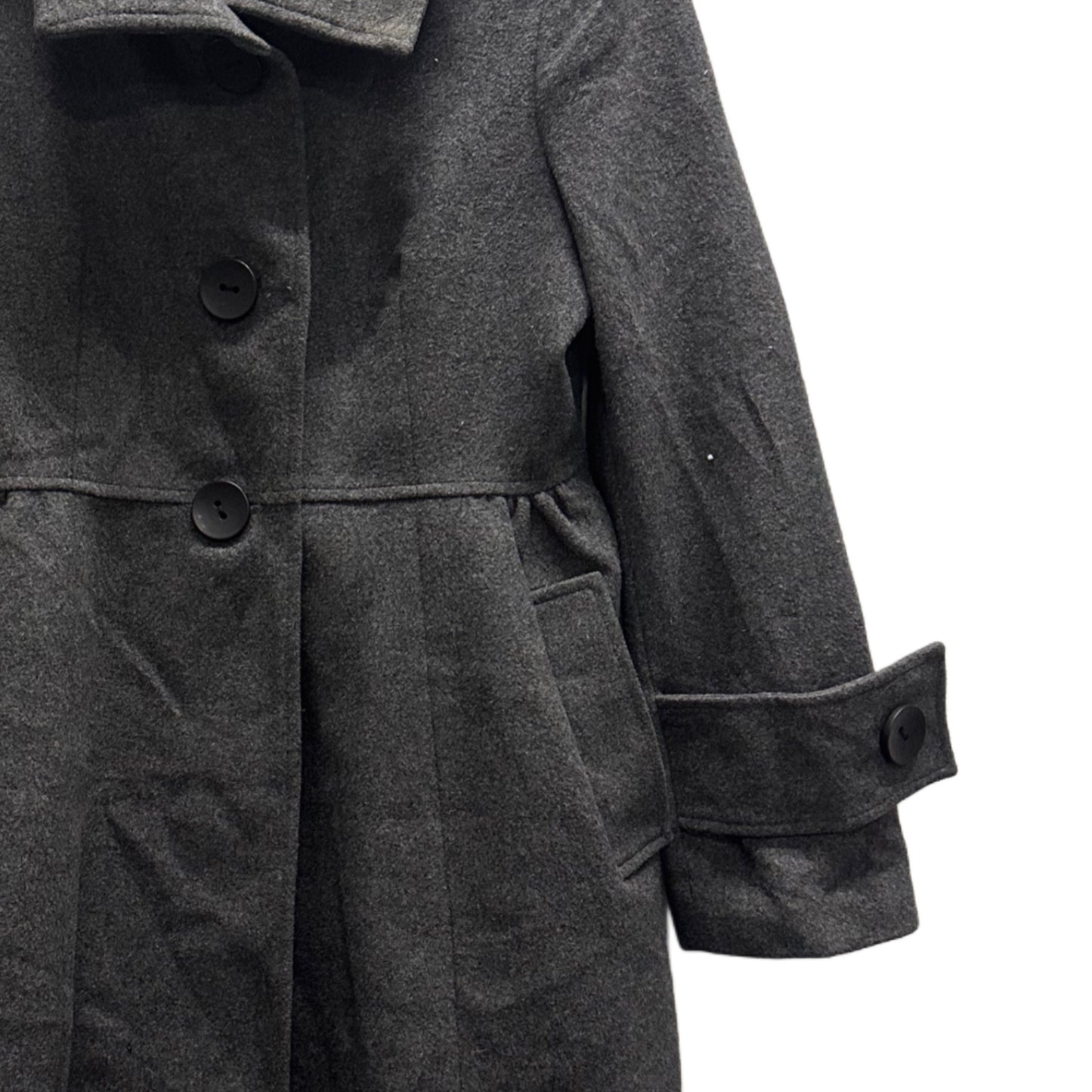 Women's Overcoat - Dark Grey (XS)
