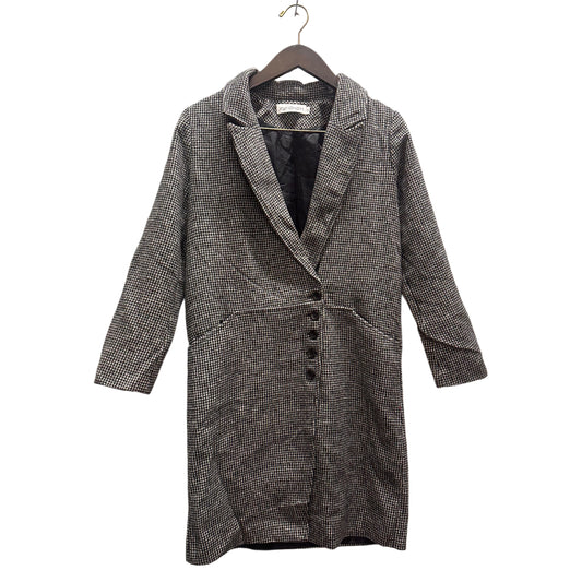 Women's Long Blazer - Black & White (S)
