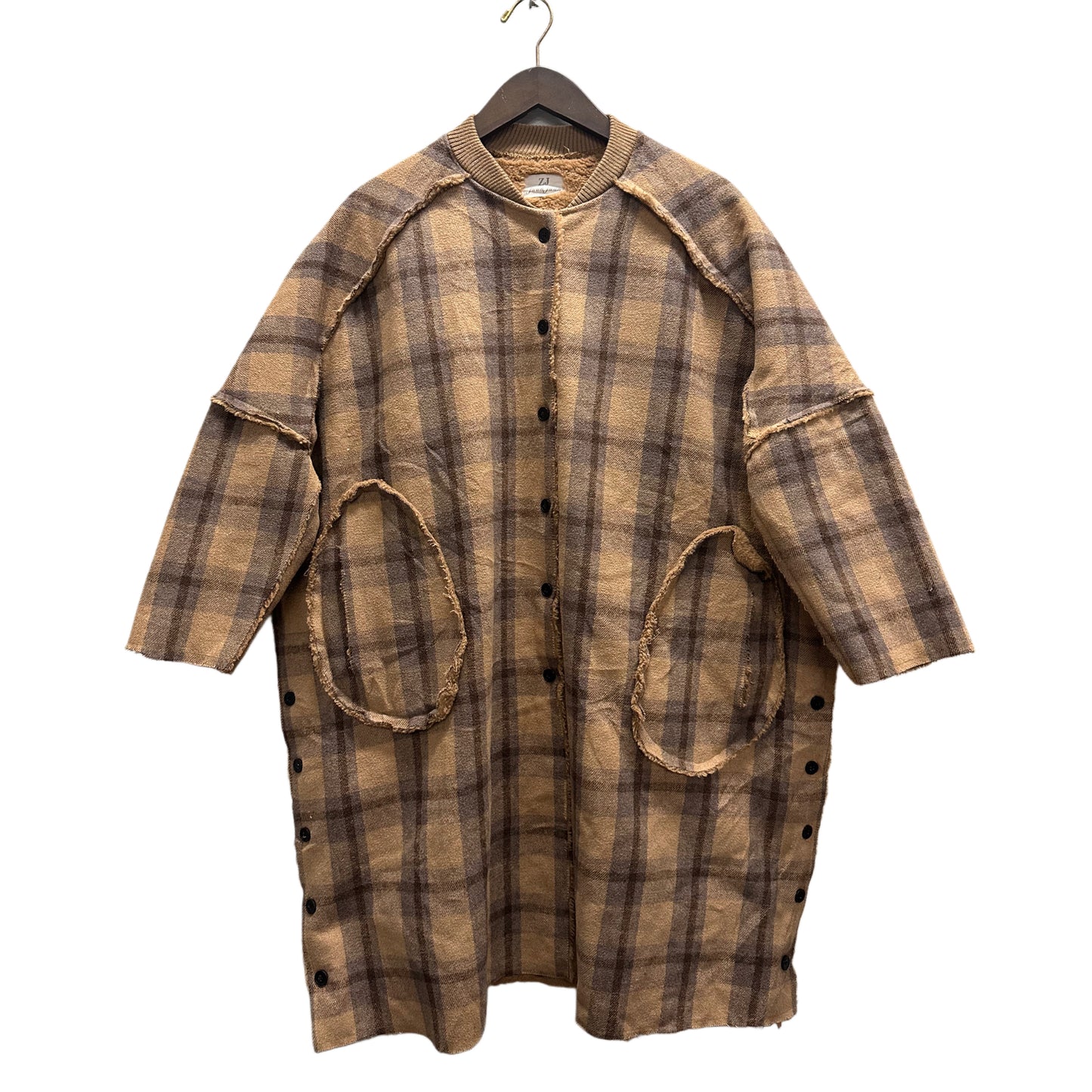 Women's Shrug - Brown Checkered (5XL)