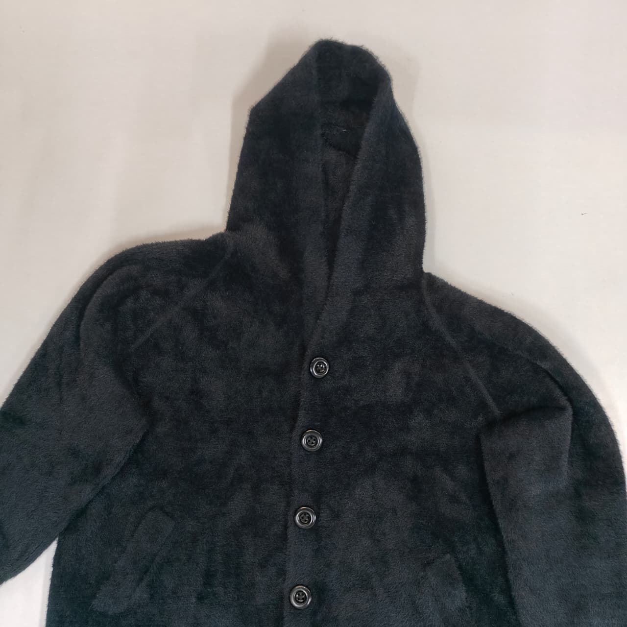 Women’s Hooded Coat - Black (5XL)