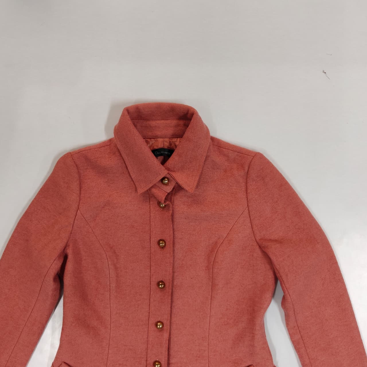 Women's Long Sweater- Dark Peach (2XS)