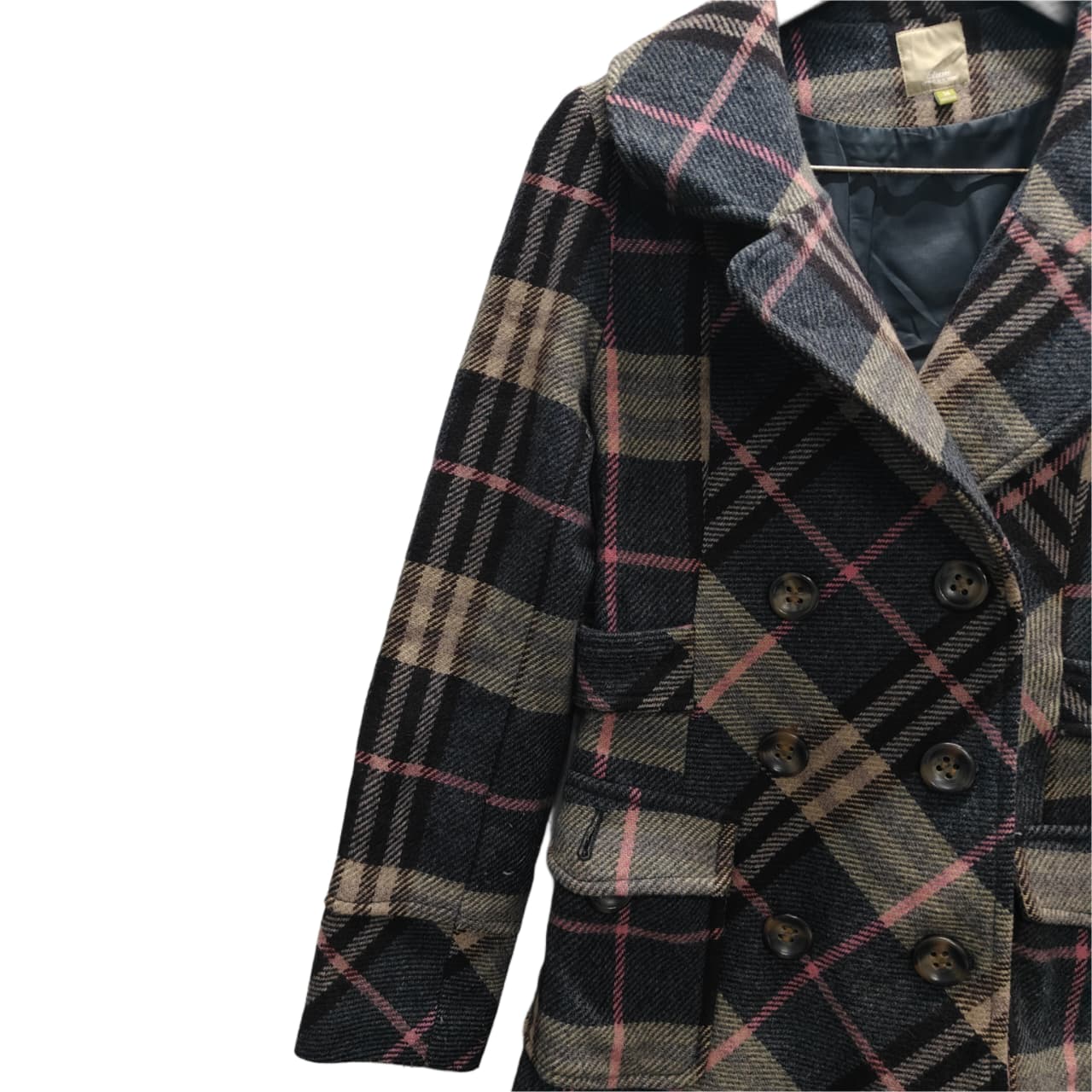Women’s Coat - Coffee & Pink (2XS)