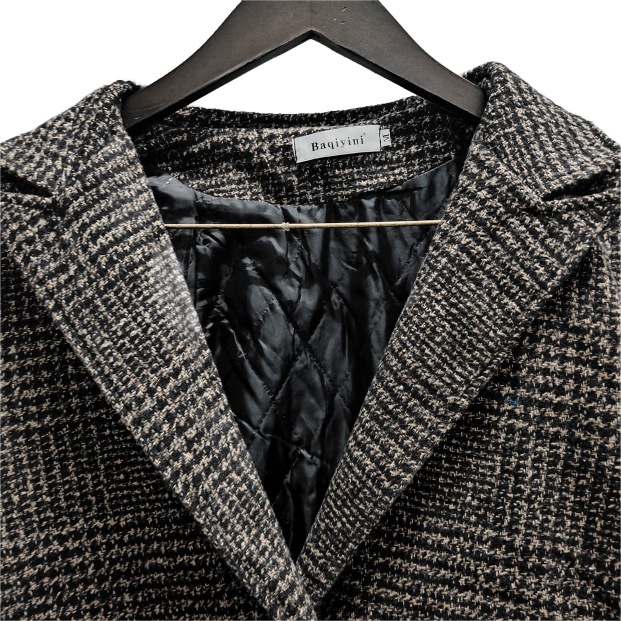 Women’s Longcoat - Coffee & Black (L)