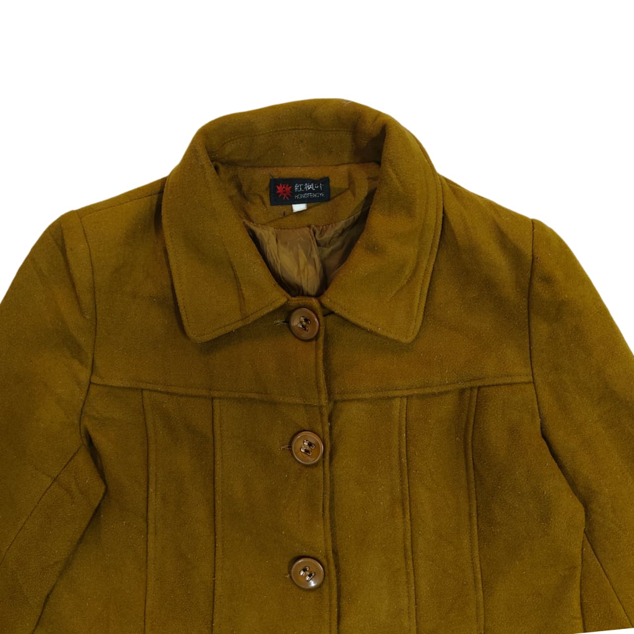 Women’s Coat - Mustard (M)