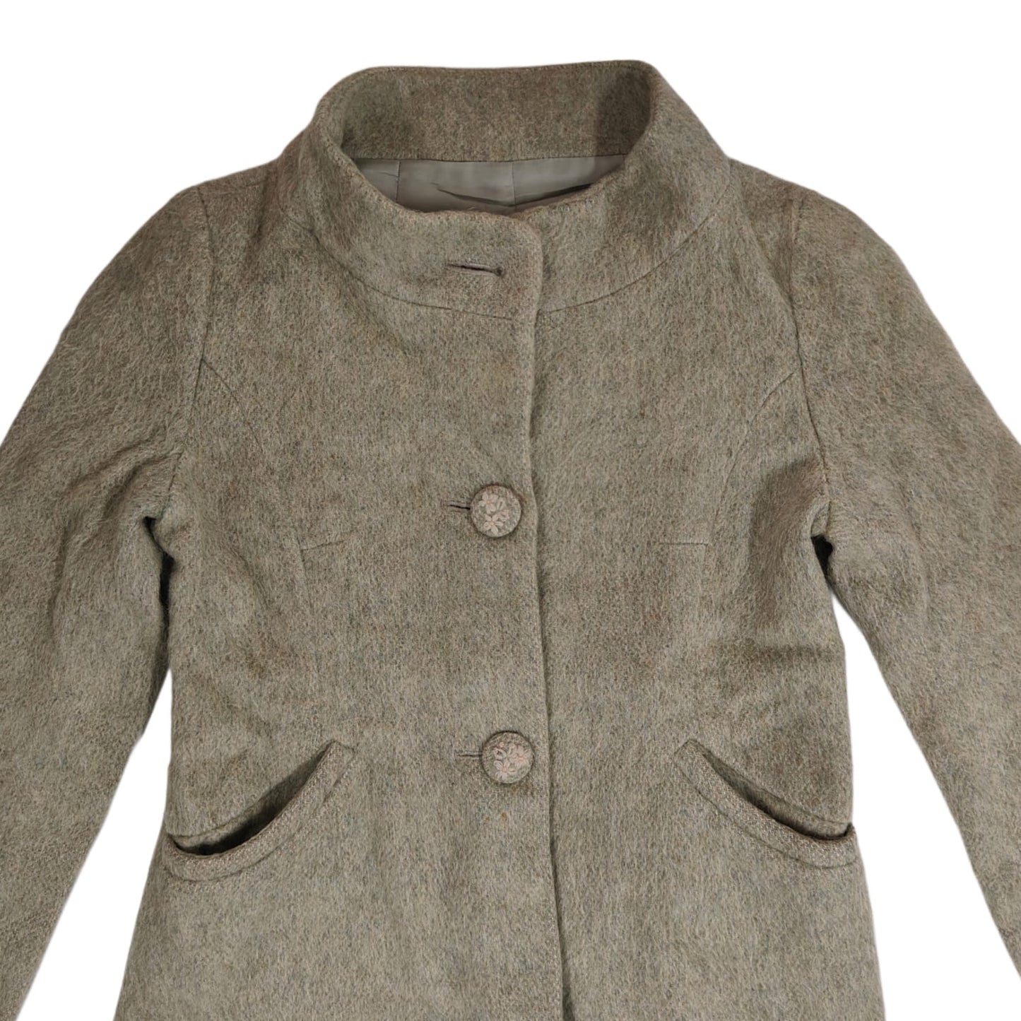 Women's Longcoat - Light Olive Green (XS)