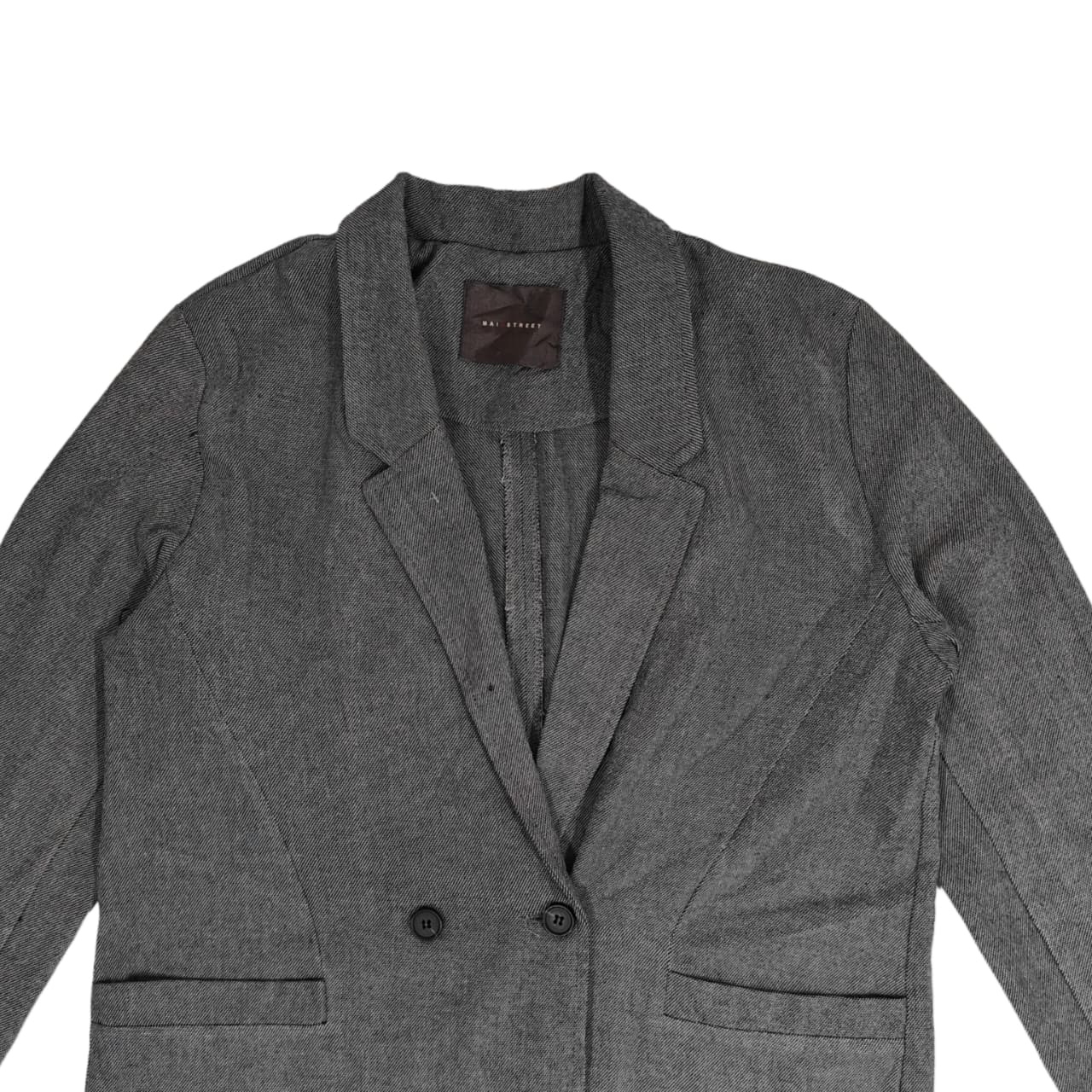 Women's Longcoat - Grey (L)