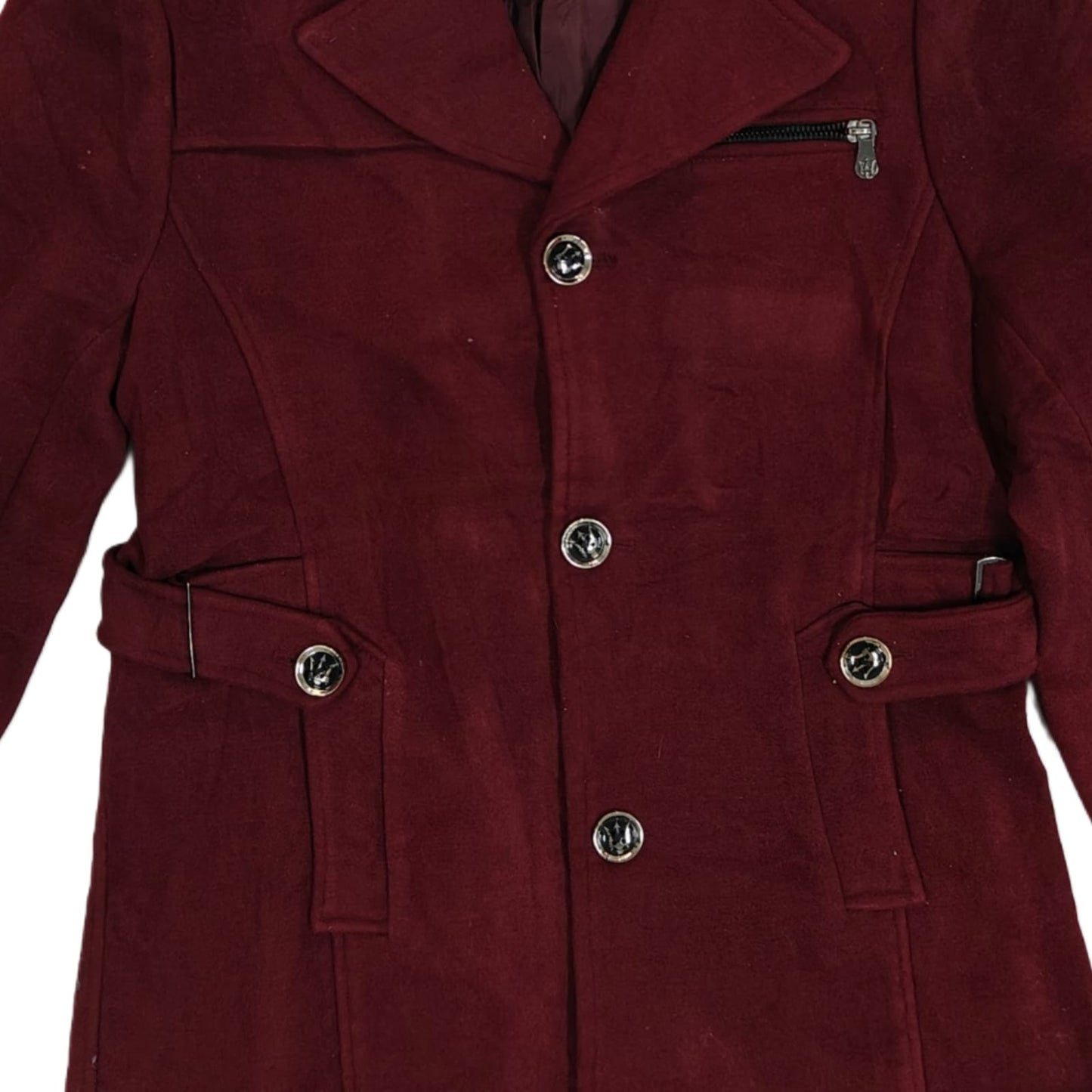 Men's Coat - Maroon (XS)