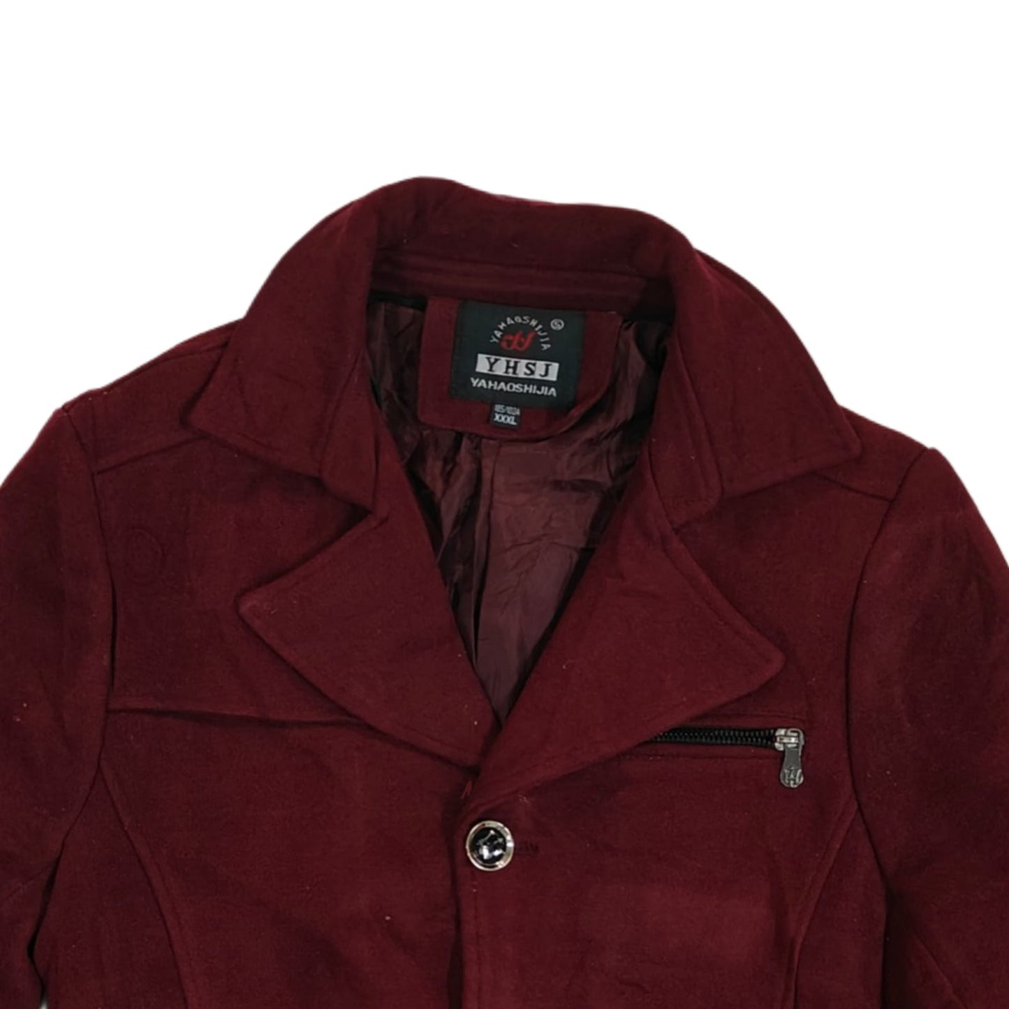 Men's Coat - Maroon (XS)