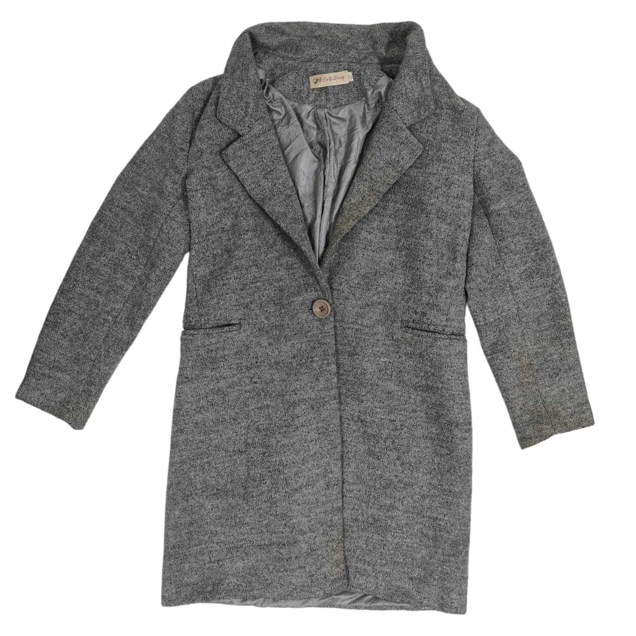 Women's Longcoat - Light Grey (XS)