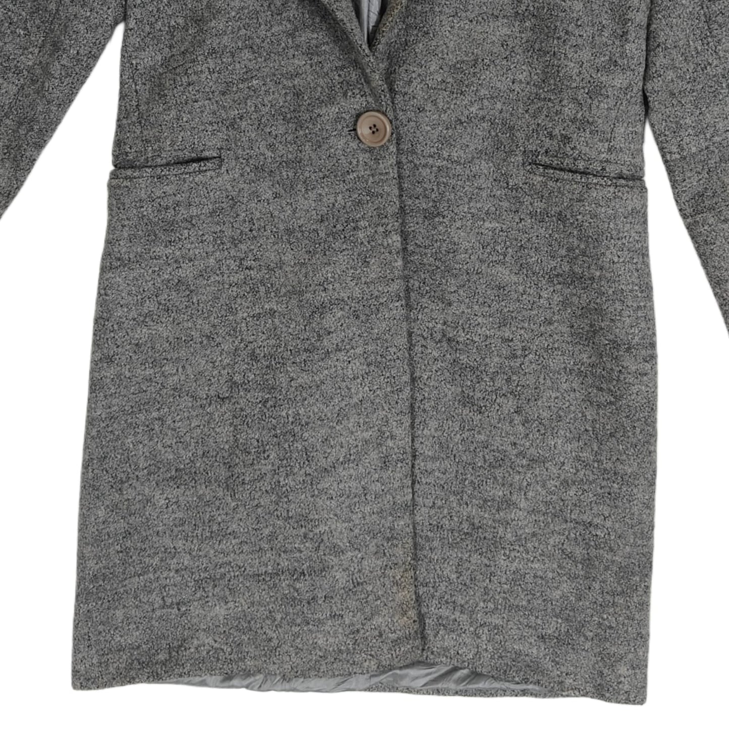 Women's Longcoat - Light Grey (XS)