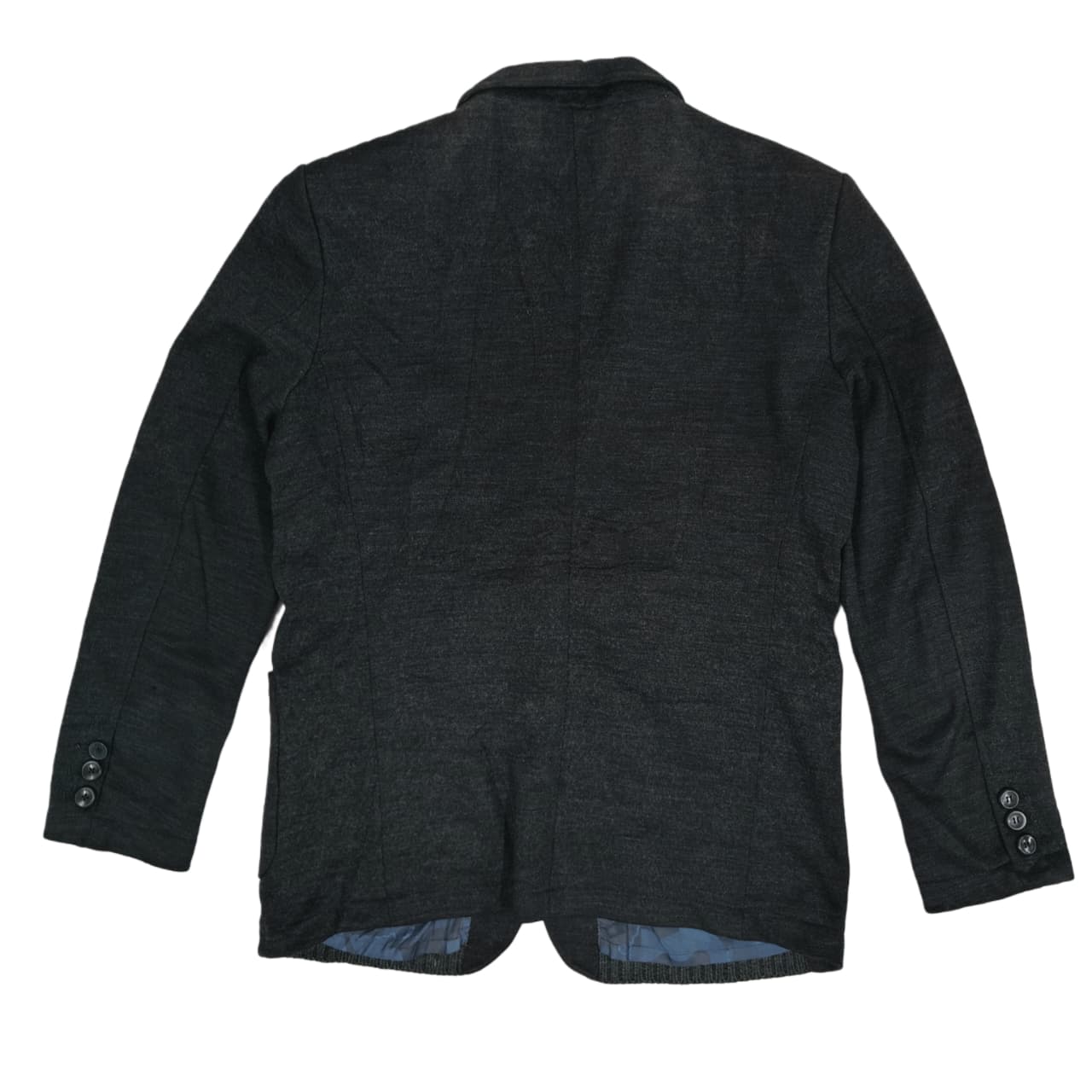Men's Coat - Grey & Green (M)