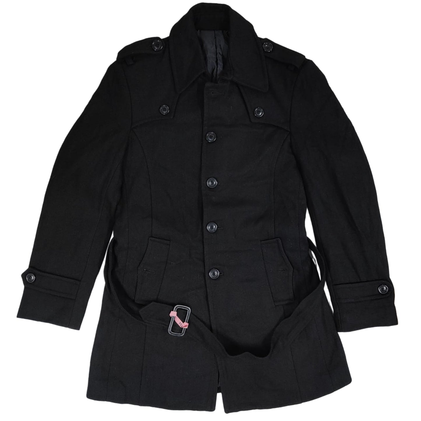 Women's Longcoat - Black (XS)
