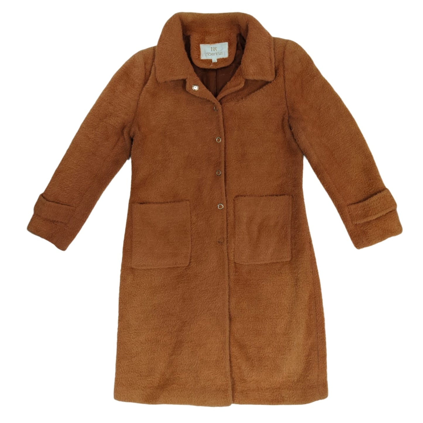 Women's Longcoat - Camel Brown (L)
