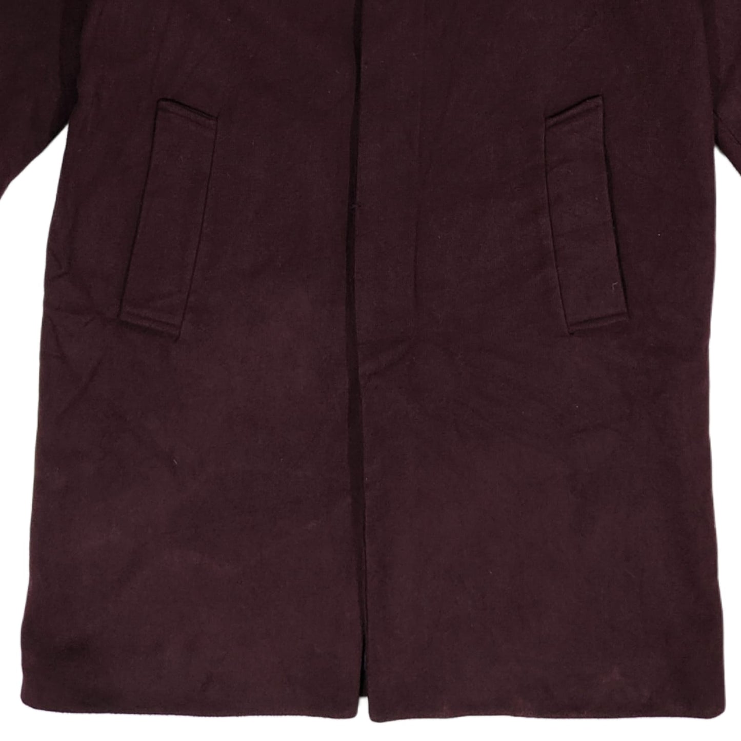 Men's Longcoat - Maroon (XXL)