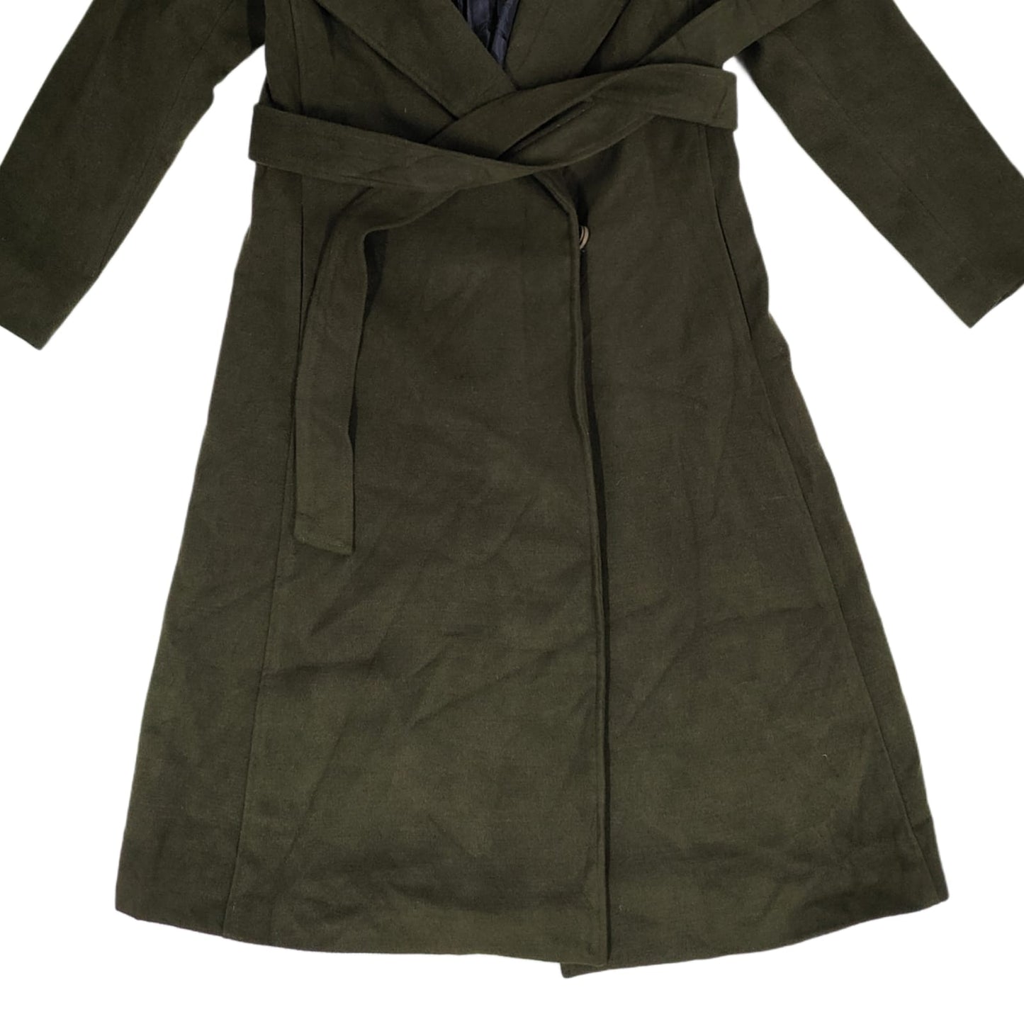 Women’s Overcoat - Olive Green (XS)