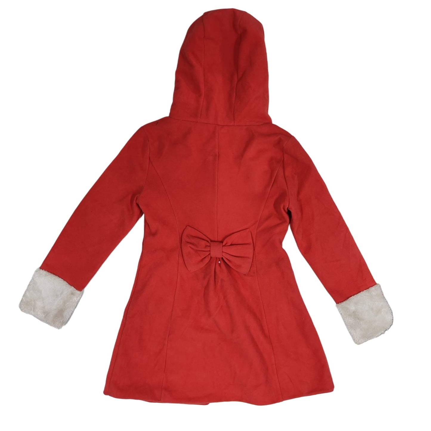 Women’s Hooded Coat - Red (2XS)
