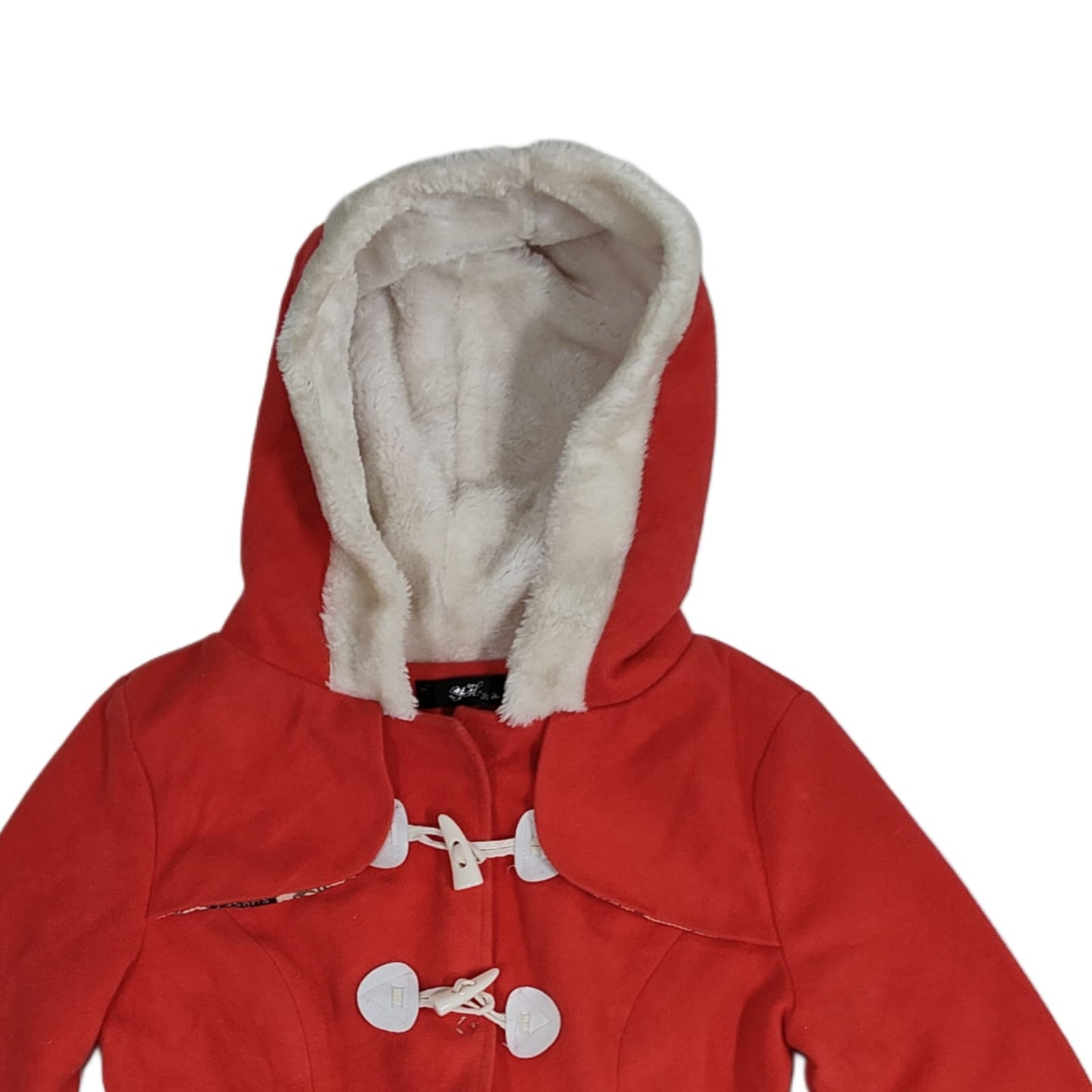 Women’s Hooded Coat - Red (2XS)