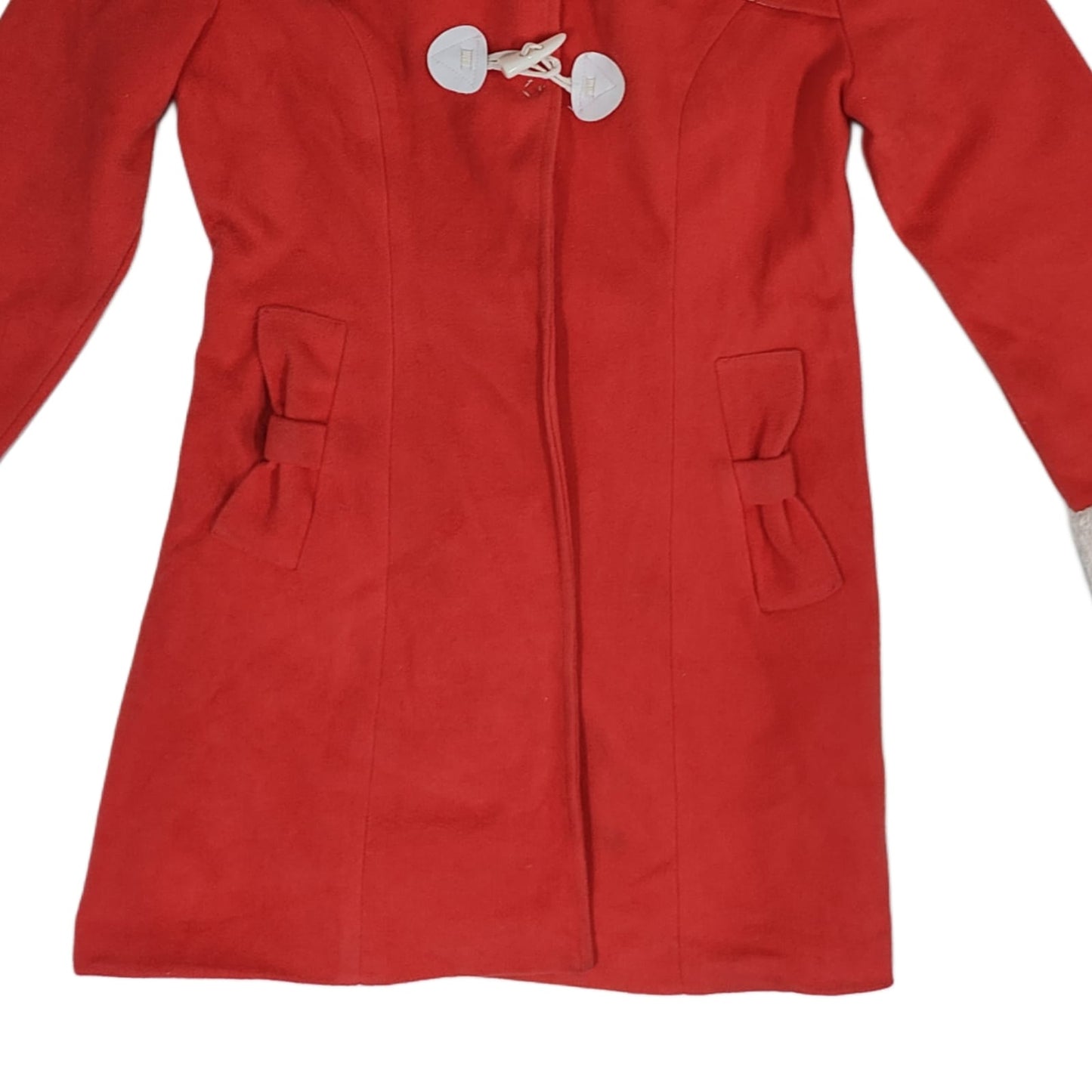 Women’s Hooded Coat - Red (2XS)