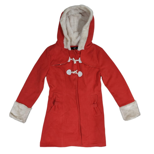 Women’s Hooded Coat - Red (2XS)