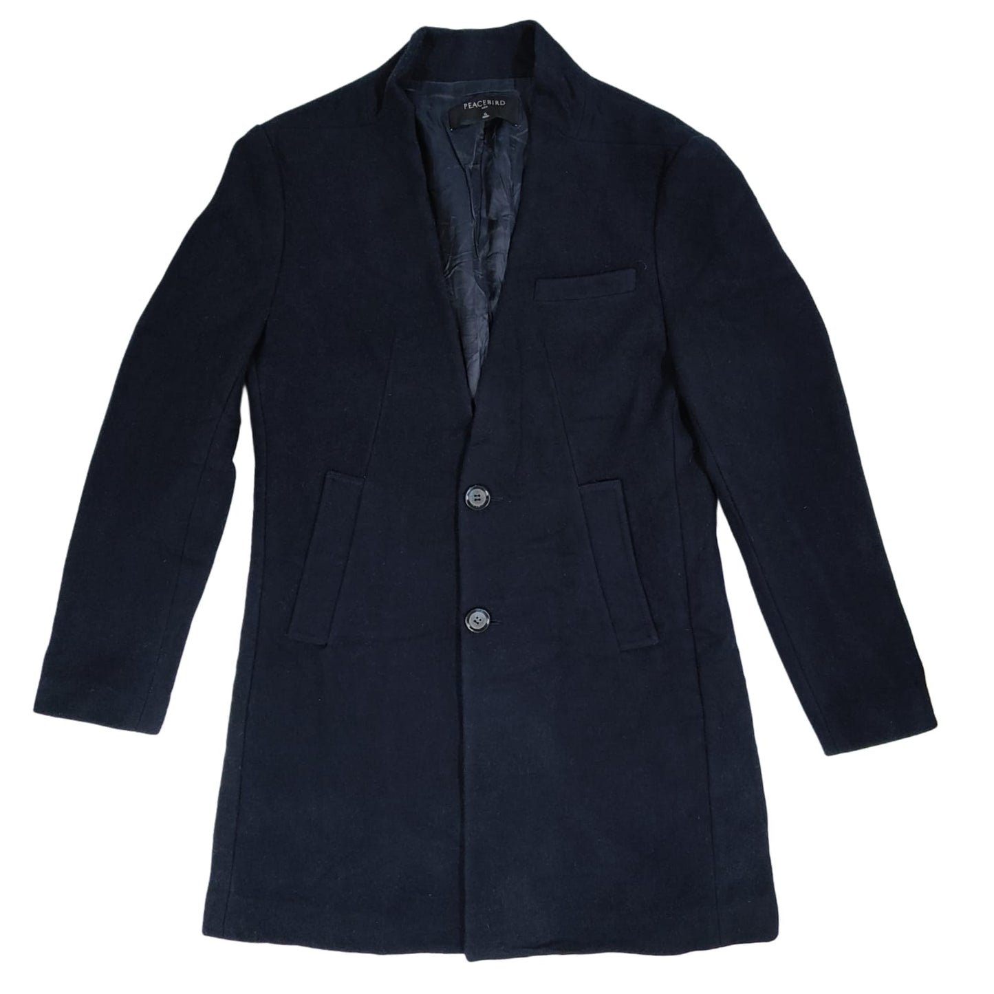 Men’s Longcoat - Navy Blue (S)