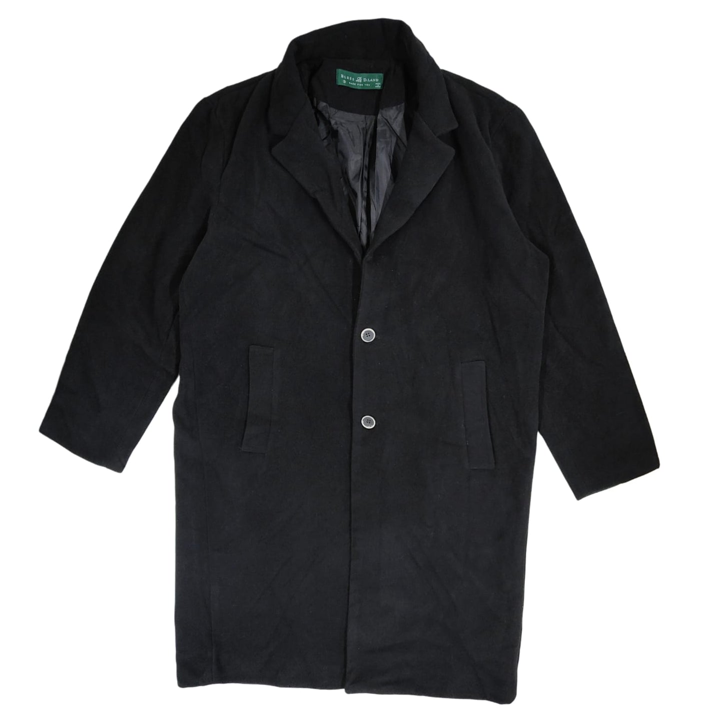 Men's Longcoat - Black (3XL)