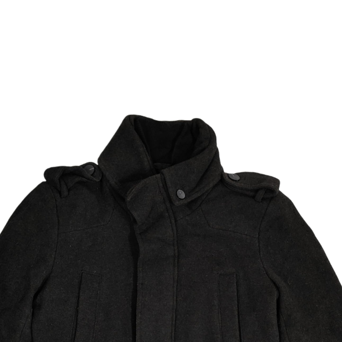 Men's Coat - Dark Grey (M)