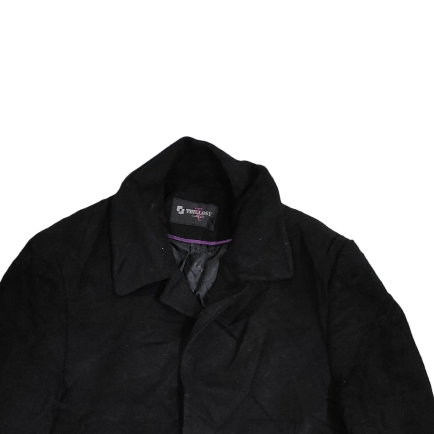 Men's Coat - Black (XL)