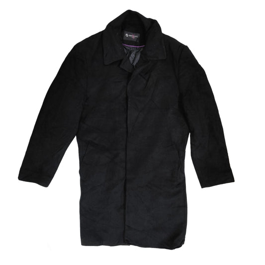 Men's Coat - Black (XL)