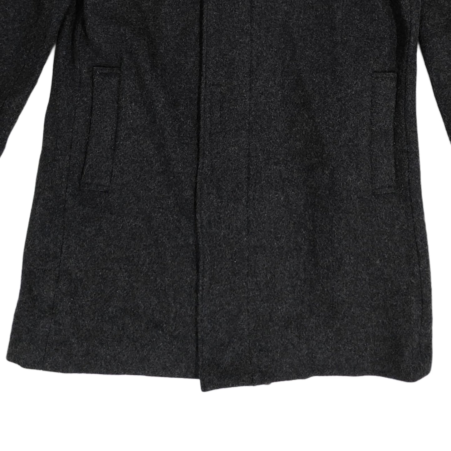 Men's Coat - Dark Grey (L)