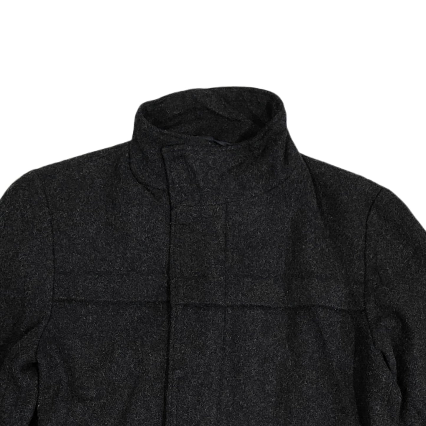 Men's Coat - Dark Grey (L)