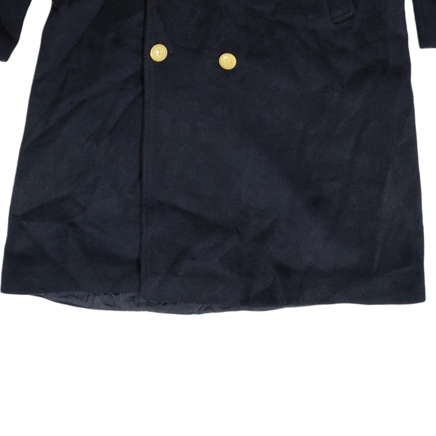 Men's Longcoat - Navy Blue (XL)