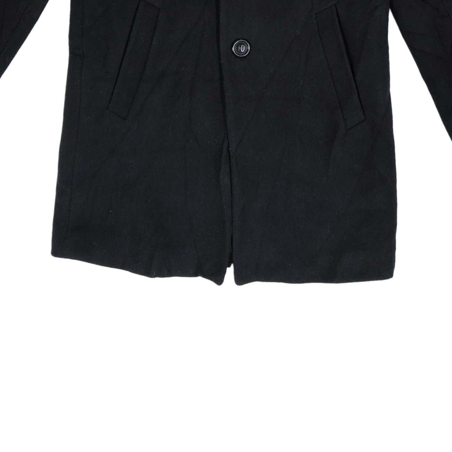 Men's Longcoat - Black (XL)
