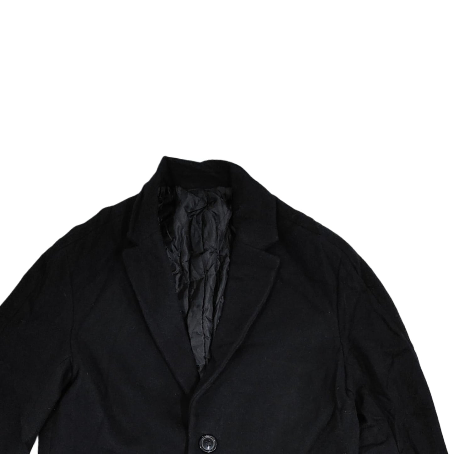 Men's Longcoat - Black (XL)