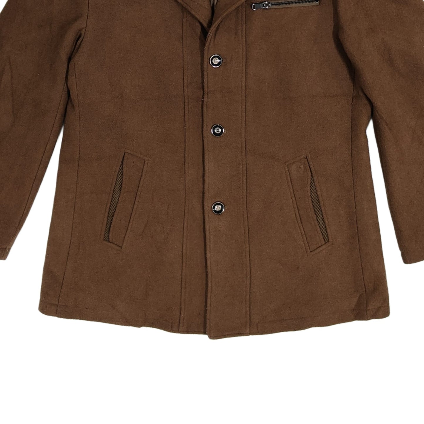 Men’s Coat - Brown (XL)